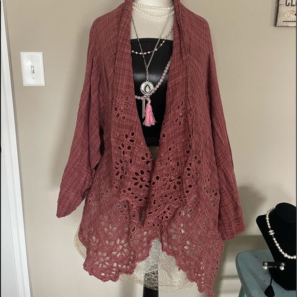 FREE PEOPLE SHAWL/KIMONO - Picture 2 of 3